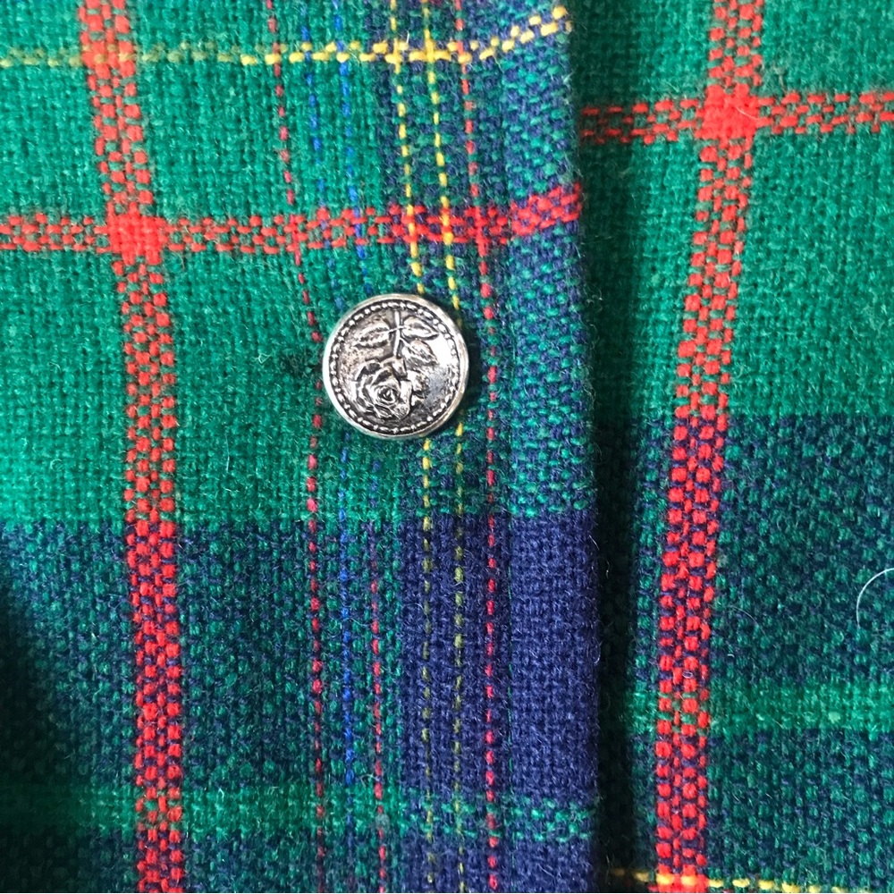 Vintage Plaid Blazer - Picture 5 of 5